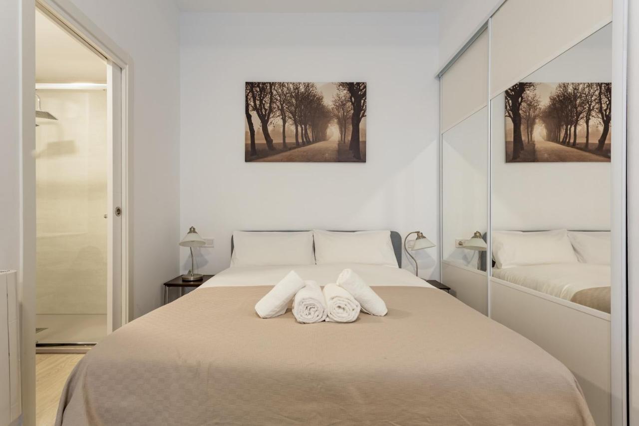 1 Bedroom 1 Bathroom Furnished - Av De America - Studio - Mintystay Madrid Dış mekan fotoğraf